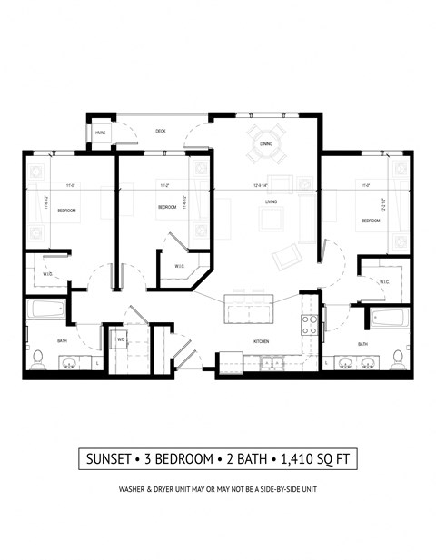 D1 Floor Plan at Gabella at Parkside, Apple Valley, MN